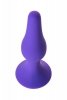 A-TOYS, Anal Plug, Silicone, Purple, 10.2 cm
